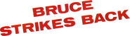Logo of Bruce Strikes Back image size 988x270