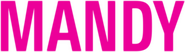 Logo of Mandy image size 1675x473