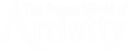 Logo of The Secret World of Arrietty image size 1868x747