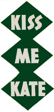 Logo of Kiss Me Kate image size 781x1604