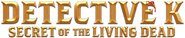 Logo of Detective K: Secret of the Living Dead image size 1272x260