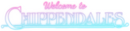 Logo of Welcome to Chippendales image size 3727x886