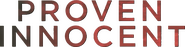 Logo of Proven Innocent image size 781x199