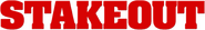 Logo of Stakeout image size 688x100