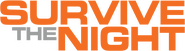 Logo of Survive the Night image size 1274x353