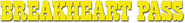 Logo of Breakheart Pass image size 791x99