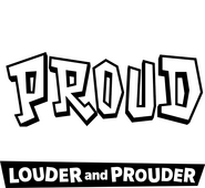 Logo of The Proud Family: Louder and Prouder image size 1402x1287