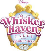 Logo of Whisker Haven Tales with the Palace Pets image size 1146x1293