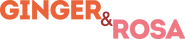 Logo of Ginger & Rosa image size 4313x906