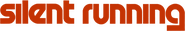 Logo of Silent Running image size 792x134