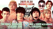 Backdrop of DDT Wrestle Peter Pan 2025 - Night 1 image size 1920x1080