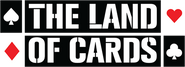 Logo of The Land of Cards image size 1268x460