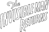 Logo of The Invisible Man Returns image size 1415x930