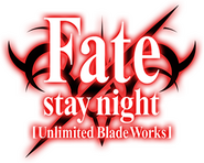 Logo of Fate/stay night [Unlimited Blade Works] image size 384x308