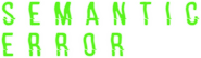 Logo of Semantic Error image size 2186x638