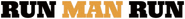 Logo of Run, Man, Run image size 788x79