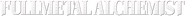 Logo of Fullmetal Alchemist image size 800x71