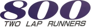 Logo of 800 Two Lap Runners image size 1606x491