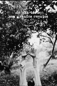 poster De Uma Tarde Sem Grandes Eventos