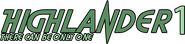 Logo of Highlander image size 658x157