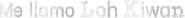 Logo of My Name Is Loh Kiwan image size 1274x122