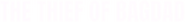 Logo of The Thief of Bagdad image size 800x93