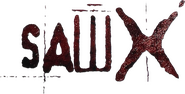 Logo of Saw X image size 572x292