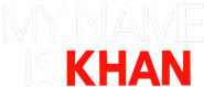Logo of My Name Is Khan image size 2423x1039