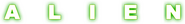 Logo of Alien image size 783x102
