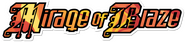 Logo of Mirage of Blaze image size 3149x715