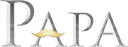 Logo of Papa image size 1276x473