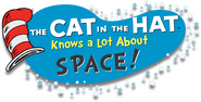Logo of The Cat In The Hat Knows A Lot About Space! image size 708x361