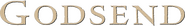 Logo of Godsend image size 782x108