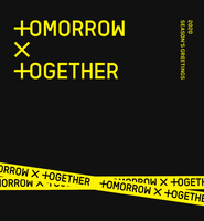 Logo of TOMORROW X TOGETHER 2020 SEASON'S GREETINGS image size 1280x1384
