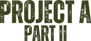 Logo of Project A Part II image size 3000x1364