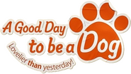 Logo of A Good Day to be a Dog image size 441x247