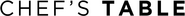 Logo of Chef's Table image size 1278x108