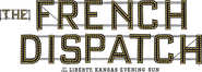 Logo of The French Dispatch image size 713x255