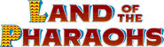 Logo of Land of the Pharaohs image size 2878x825
