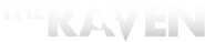 Logo of The Raven image size 1274x259