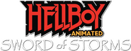 Logo of Hellboy Animated: Sword of Storms image size 758x294