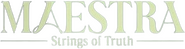 Logo of Maestra: Strings of Truth image size 364x96