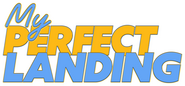 Logo of My Perfect Landing image size 1155x536