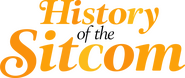Logo of History of the Sitcom image size 2965x1257