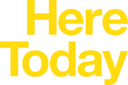 Logo of Here Today image size 1937x1291