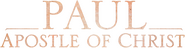 Logo of Paul, Apostle of Christ image size 1276x332