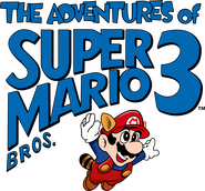 Logo of The Adventures of Super Mario Bros. 3 image size 1370x1272