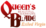 Logo of Queen's Blade image size 502x306