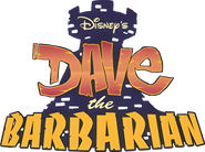 Logo of Dave the Barbarian image size 1081x809