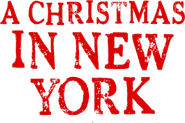 Logo of A Christmas in New York image size 592x392